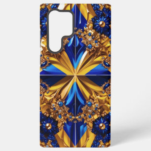 サムスンギャラクシーS22ウルトラケーススウェーデンの色 SAMSUNG GALAXY S22 ULTRAケース