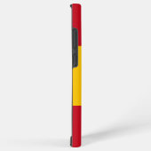 サムスンギャラクシーS22ウルトラケーススペイン国旗 SAMSUNG GALAXYケース (右側面)