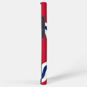 サムスンギャラクシーS22ウルトラケースセントルイス国旗 SAMSUNG GALAXYケース (右側面)