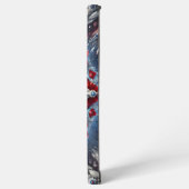 サムスンギャラクシーS22ウルトラケースノルウェー色 SAMSUNG GALAXYケース (左側面)