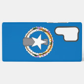 サムスンギャラクシーS22ウルトラケースノーザンマリアナ SAMSUNG GALAXYケース (裏面横)