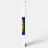 サムスンギャラクシーS22ウルトラケースノースカロライナ州旗 SAMSUNG GALAXYケース (左側面)