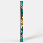 サムスンギャラクシーS22ウルトラケースバハマ色 SAMSUNG GALAXYケース (右側面)