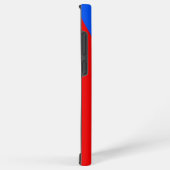 サムスンギャラクシーS22ウルトラケースプエルトリコ国旗 SAMSUNG GALAXYケース (右側面)