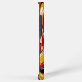 サムスンギャラクシーS22ウルトラケースベルギーカラー SAMSUNG GALAXYケース (右側面)