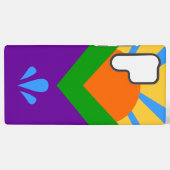 サムスンギャラクシーS22ウルトラケースマニトゥ春国旗 SAMSUNG GALAXYケース (裏面横)