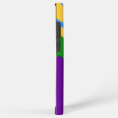 サムスンギャラクシーS22ウルトラケースマニトゥ春国旗 SAMSUNG GALAXYケース (右側面)