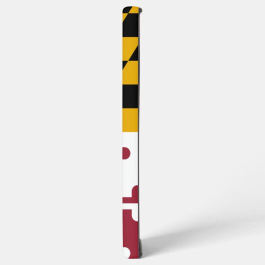 サムスンギャラクシーS22ウルトラケースメリーランド国旗 SAMSUNG GALAXYケース (左側面)