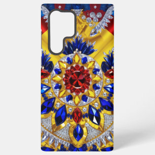 サムスンギャラクシーS22ウルトラケースルーマニア色 SAMSUNG GALAXY S22 ULTRAケース