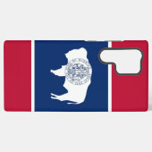 サムスンギャラクシーS22ウルトラケースワイオミング州 SAMSUNG GALAXYケース (裏面横)