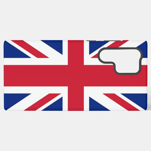 サムスンギャラクシーS22ウルトラケー統一されたスキングダム国旗 SAMSUNG GALAXYケース (裏面横)