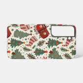 サムスンギャラクシーS22クリスマスケース SAMSUNG GALAXYケース (裏面横)