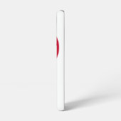 サムスンギャラクシーS22グリーンランド国旗 SAMSUNG GALAXYケース (左側面)