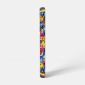 サムスンギャラクシーS22ケースとルーマニア色 SAMSUNG GALAXYケース (左側面)