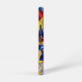 サムスンギャラクシーS22ケースとルーマニア色 SAMSUNG GALAXYケース (右側面)