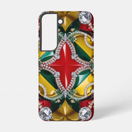 サムスンギャラクシーS22ケースとロサンゼルスカラー SAMSUNG GALAXYケース (裏面)