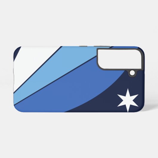 サムスンギャラクシーS22ケース国旗 SAMSUNG GALAXYケース (裏面横)