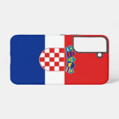 サムスンギャラクシーS22ケース国旗 SAMSUNG GALAXYケース (裏面横)