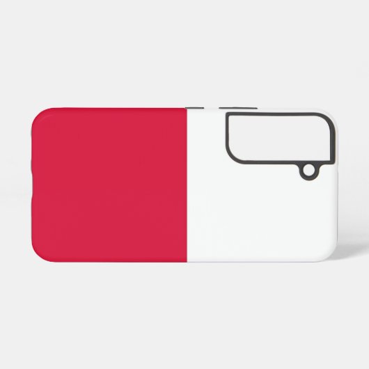 サムスンギャラクシーS22ケース国旗 SAMSUNG GALAXYケース (裏面横)