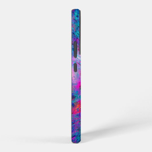 サムスンギャラクシーS22ケース抽象芸術花 SAMSUNG GALAXYケース (右側面)