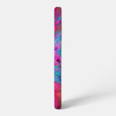 サムスンギャラクシーS22ケース抽象芸術花 SAMSUNG GALAXYケース (左側面)