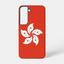 サムスンギャラクシーS22ケース香港国旗 SAMSUNG GALAXY S22ケース