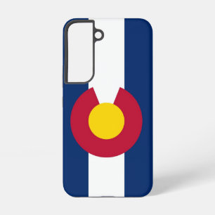 サムスンギャラクシーS22コロラド州旗 SAMSUNG GALAXY S22ケース