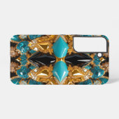 サムスンギャラクシーS22バハマ色ケース SAMSUNG GALAXYケース (裏面横)