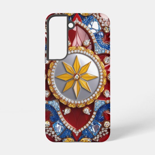 サムスンギャラクシーS22バハマ色ケース SAMSUNG GALAXYケース (裏面)