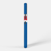 サムスンギャラクシーS22プラスアイスランド国旗 SAMSUNG GALAXYケース (右側面)