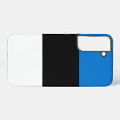 サムスンギャラクシーS22プラスエストニア州旗 SAMSUNG GALAXYケース (裏面横)