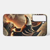 サムスンギャラクシーS22プラスケースアメリカンイーグル SAMSUNG GALAXYケース (裏面横)