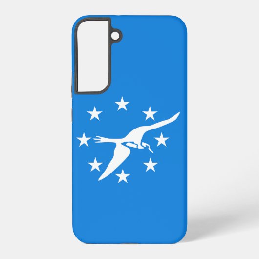 サムスンギャラクシーS22プラスケースコーパスクリスティ国旗 SAMSUNG GALAXYケース (裏面)