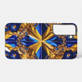 サムスンギャラクシーS22プラスケーススウェーデンカラー SAMSUNG GALAXYケース (裏面横)