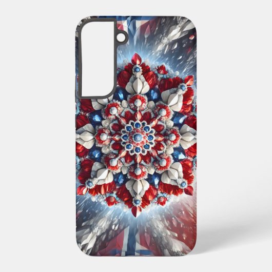 サムスンギャラクシーS22プラスケースノルウェー色 SAMSUNG GALAXYケース (裏面)