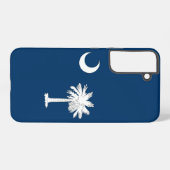 サムスンギャラクシーS22プラスケースフラッグサウスカロライナ SAMSUNG GALAXYケース (裏面横)