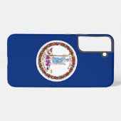 サムスンギャラクシーS22プラスケース国旗 SAMSUNG GALAXYケース (裏面横)