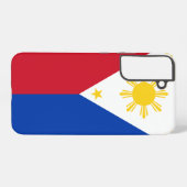 サムスンギャラクシーS22プラスケース国旗 SAMSUNG GALAXYケース (裏面横)