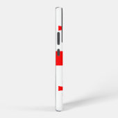 サムスンギャラクシーS22プラスジョージア州旗 SAMSUNG GALAXYケース (右側面)