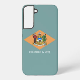 サムスンギャラクシーS22プラスデラウェア州旗 SAMSUNG GALAXY S22+ケース