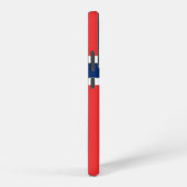 サムスンギャラクシーS22プラスノルウェー国旗 SAMSUNG GALAXYケース (右側面)