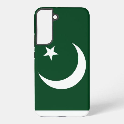 サムスンギャラクシーS22プラスパキスタンのケースフラグ SAMSUNG GALAXYケース (裏面)
