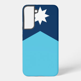 サムスンギャラクシーS22プラスミネソタ州旗 SAMSUNG GALAXY S22+ケース