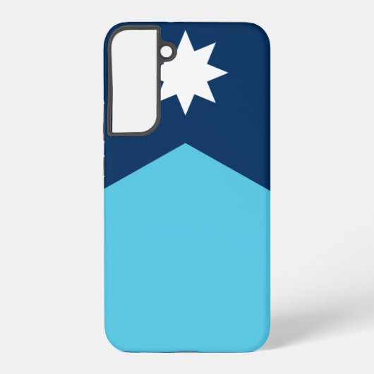 サムスンギャラクシーS22プラスミネソタ州旗 SAMSUNG GALAXYケース (裏面)