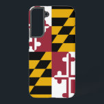 サムスンギャラクシーS22プラスメリーランド州旗 SAMSUNG GALAXY S22 ケース<br><div class="desc">サムスンギャラクシーS22 Plusをメリーランド州のプライドのお祝いに変独占的換する私たちの電話カバーは州旗を特集！詳細に細心の注意を払って作られたこのカバーは、メリーランド州旗の特徴的な要素を誇らしげに示す。黒とユニーク金ゴールドの四半円点を交互にデザインし、斜めの十字形のボトニー（三葉形の端を持つ十字）を入れて赤と白いる。旗はジョージ・カルバートの紋章に基づいており、バルティモア初代領主の旗は彼の家族の腕のコートに由来する色とデザイン。あなたはメリーランド州の居住者は誇りを持った、州の好きな思い出を持っているか、単にその豊かな歴史と文化の伝統を鑑賞しているかど表現も、このカバーはあなたのサムスンギャラクシーS22プラスのあらゆる使用とメリーランドのための賞賛のための完璧な方法である。素材で作高品質られたメリーランド州旗の電話カバーは、耐久性と機能を備え、メリーランド州のプライドを見せながらデバイスを確実に保保護管するよう設計されている。</div>