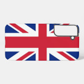 サムスンギャラクシーS22プラス英国国旗。 SAMSUNG GALAXYケース (裏面横)