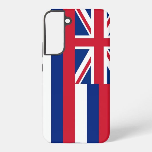 サムスンギャラクシーS22プラスCase Flag of Hawaii Samsung Galaxyケース (裏面)