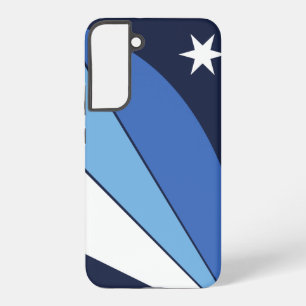 サムスンギャラクシーS22プラスColumbia, S.Cのケース国旗 Samsung Galaxy S22+ケース