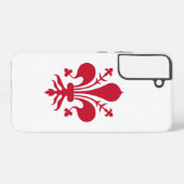 サムスンギャラクシーS22プラスFlorenceのケース国旗 Samsung Galaxyケース (裏面横)