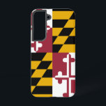 サムスンギャラクシーS22メリーランド州旗 SAMSUNG GALAXY S22ケース<br><div class="desc">サムスンギャラクシーS22をメリーランド州のプライドのお祝いに変身させる私たちの独占的携帯電話のカバーは州旗を特徴とする！詳細に細心の注意を払って作られたこのカバーは、メリーランド州旗の特徴的な要素を誇らしげに示す。黒とユニーク金ゴールドの四半円点を交互にデザインし、斜めの十字形のボトニー（三葉形の端を持つ十字）を入れて赤と白いる。旗はジョージ・カルバートの紋章に基づいており、バルティモア初代領主の旗は彼の家族の腕のコートに由来する色とデザイン。あなたはメリーランド州の居住者は誇りを持った、州の好きな思い出を持っているか、単にその豊かな歴史と文化の伝統を鑑賞している場合は、このカバー表現は、あなたのサムスンギャラクシーS22のすべての使用とメリーランドのための賞賛のための完璧な方法である。素材で作高品質られたメリーランド州旗の電話カバーは、耐久性と機能を備え、メリーランド州のプライドを見せながらデバイスを確実に保保護管するよう設計されている。</div>